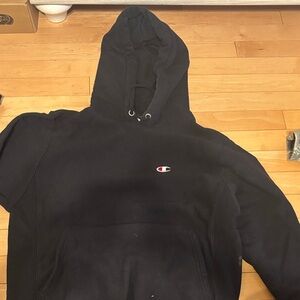 Champion Black Pullover Hoodie